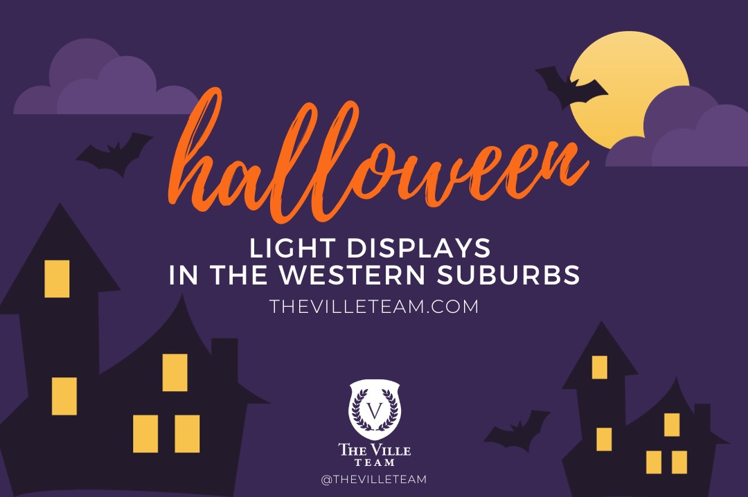 Halloween Light Displays - Map in Naperville, Plainfield and Lemont, Illinois